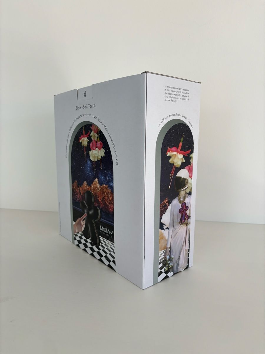 Diffusori di oli essenziali: Mr&Mrs GEORGE II Duftspender - Schwarz - NEU – Nuovo e nell'imballaggio originale da Uster venduto da fab_kst9 1
