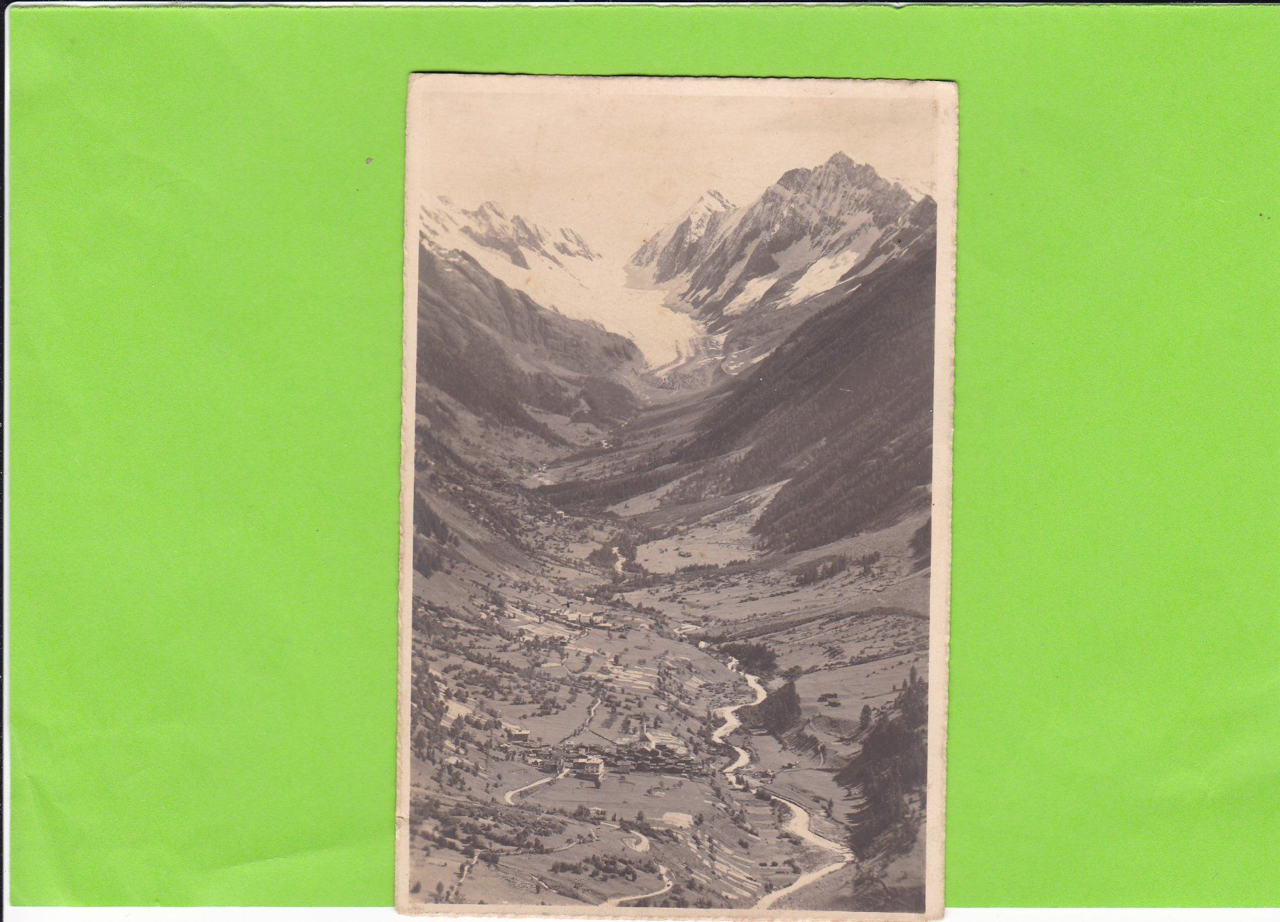 Cartoline postali: Lötschental, E. Gyger--1920 versendet – Usato da St. Peterzell venduto da neckertal