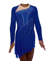 Eiskunstlauf Eislauf Kürkleid 8 / 122-128 neu mit Etikett