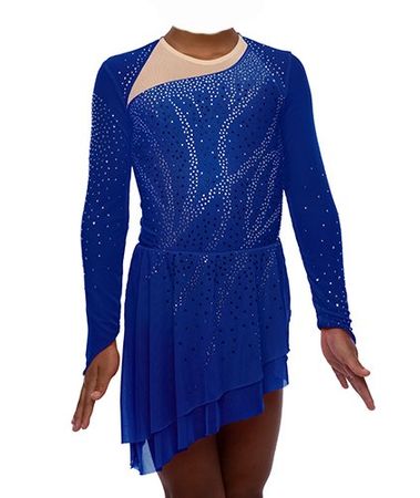 Eiskunstlauf Eislauf Kürkleid 14 / 158-164 neu mit Etikett