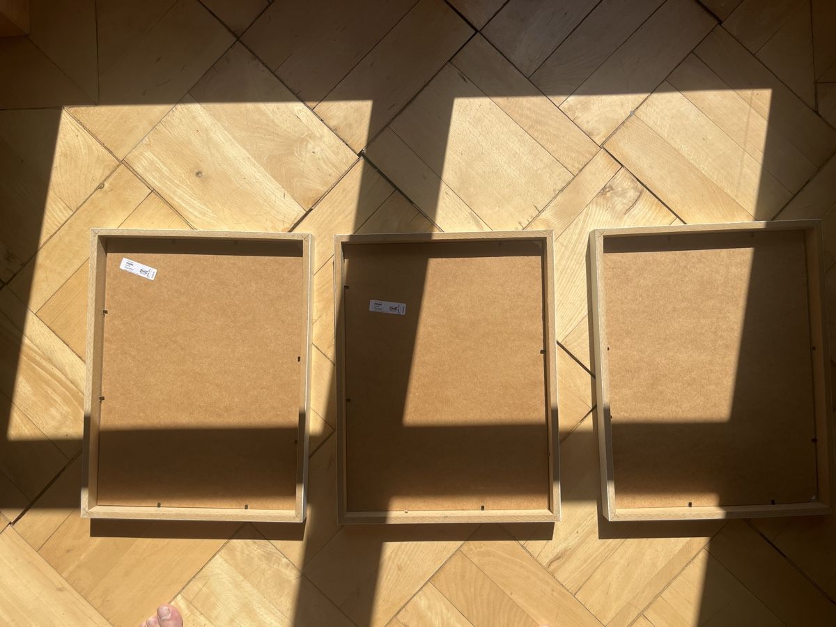 Cornici: Bilderrahmen Ikea Ribba 3x A3 – Usato da Zürich venduto da Franksalamanca 1
