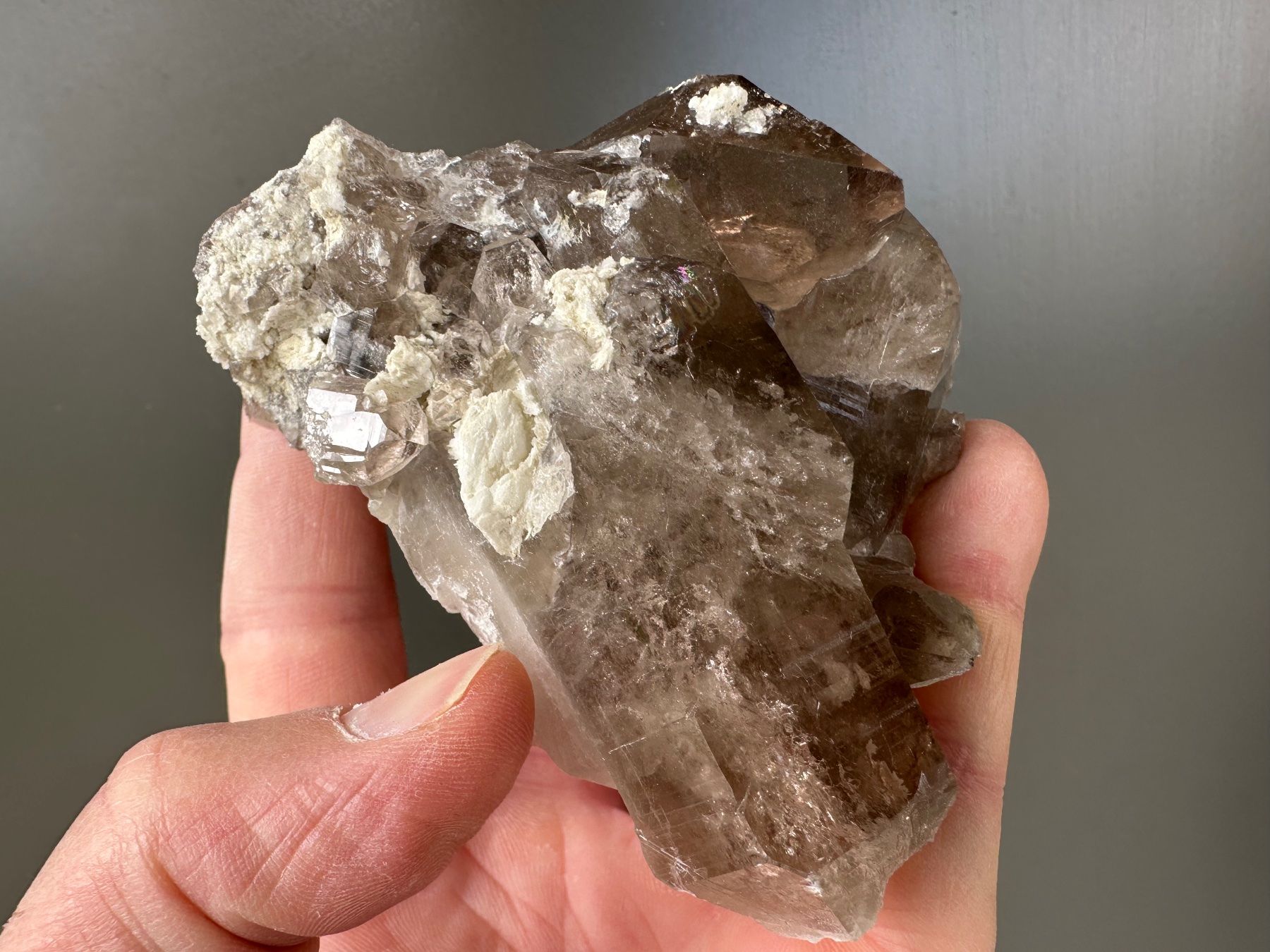 Minerali & Pietre curative: Rauchquarz Val Cavardiras – Usato da Oberuzwil venduto da Crystall0 7