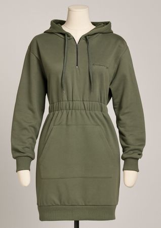 Sweat à capuche kaki, taille M neuf