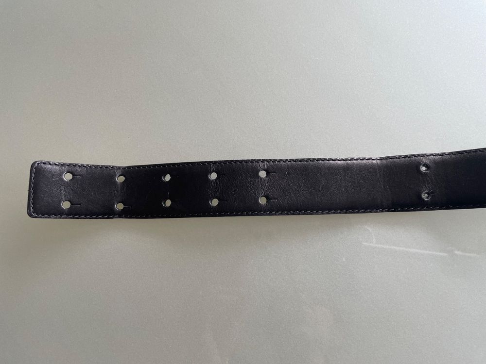 Moschino Cinture: Ceinture en cuir MOSCHINO, noire/dorée 🤩 – Nuovo (secondo la descrizione) da Vuadens venduto da Nina11 7