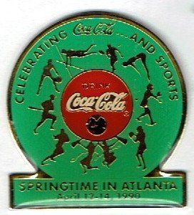 Coca-Cola Placchette & Badge: Coca Cola Springtime in Atlanta 1990 – Usato da Hinterkappelen venduto da Schampus