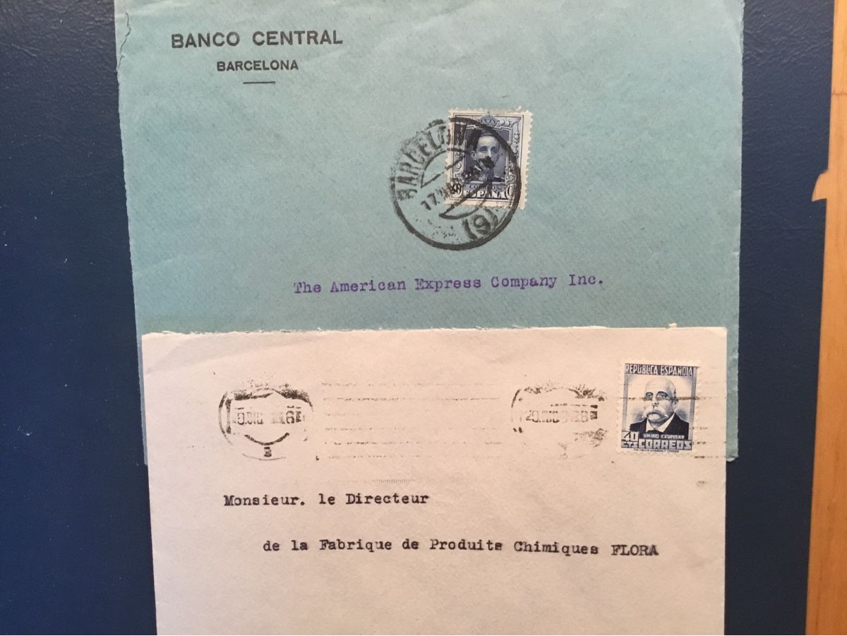 Buste & buste per spedizione: 5 alte Briefe aus Spanien – Usato da steinach venduto da Haudi5 1