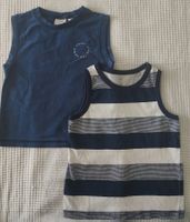 2er Pack Tanktops 1x Zara 1x H&M, Gr. 92, Sommer