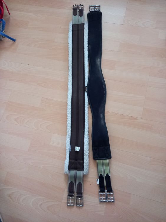 Shires Arma Anti-Scheuer Konturgurt Schwarz/braun Größe 56
