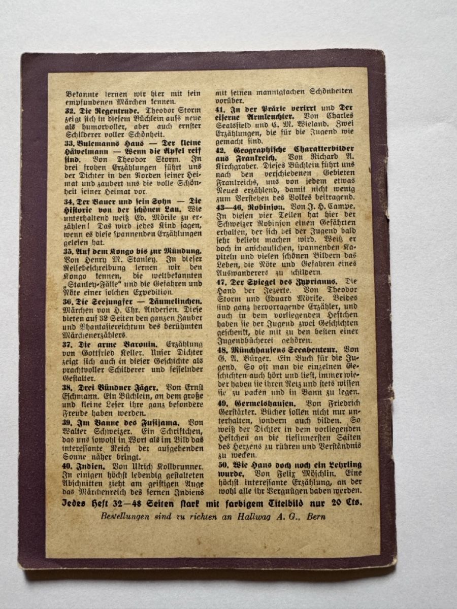 Riviste & Magazine: Heft Nr. 1 Schweizer Jugendschriften – Usato da Hombrechtikon venduto da Froeschli9 1