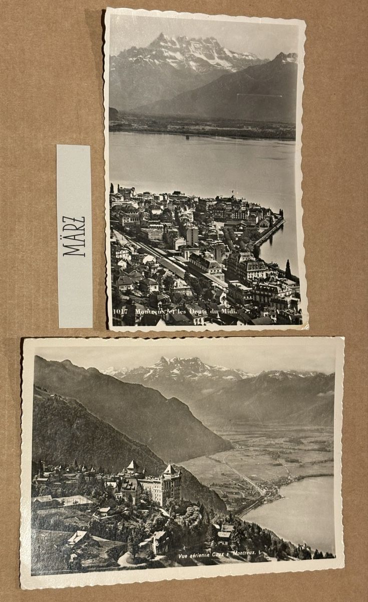 Cartoline postali: 2 AK von Montreux – Usato da Rümlang venduto da Kartenpost1