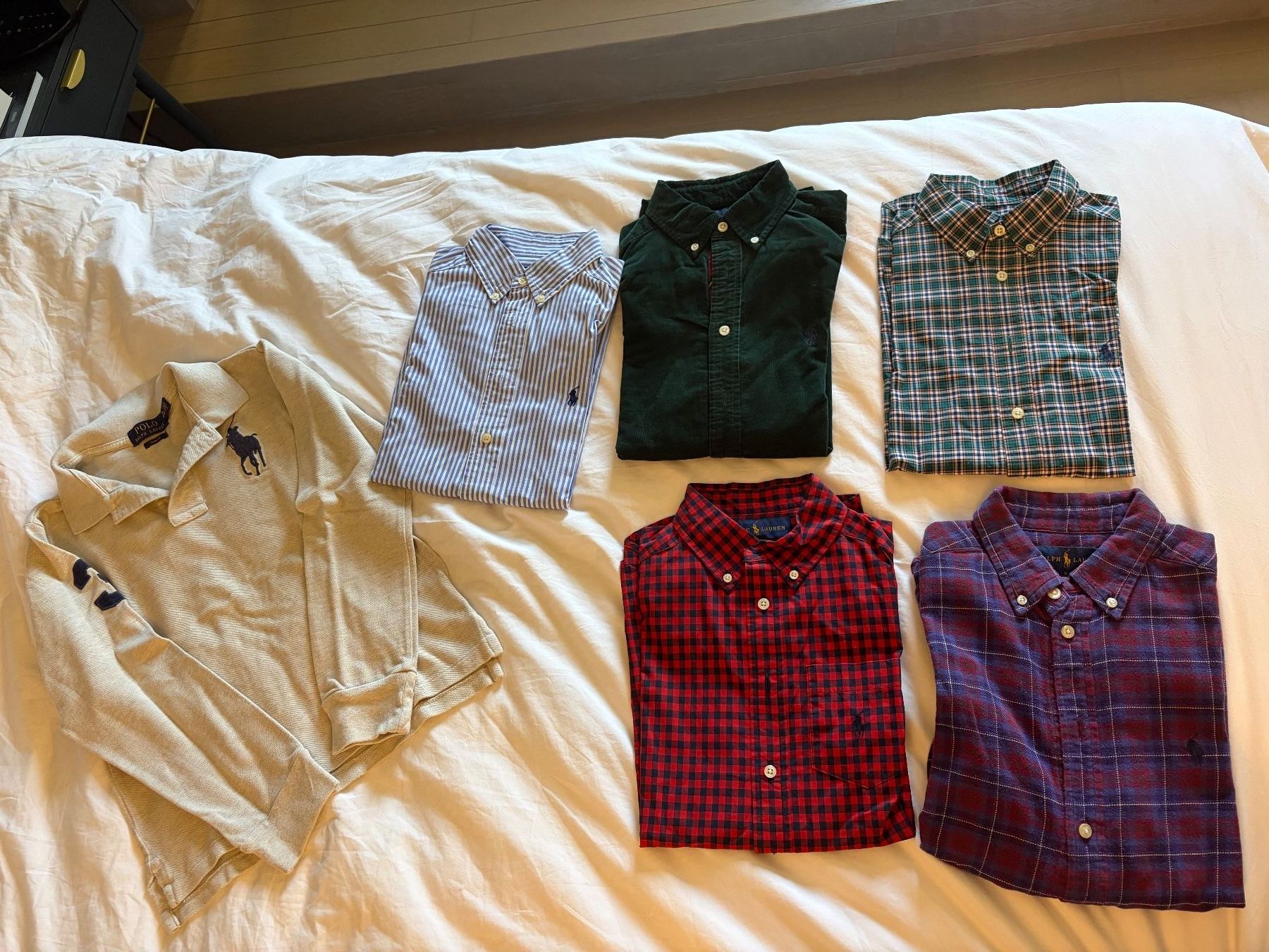 Ralph Lauren Lotti & Set di vestiti: Lot de 5 chemises + 1 polo – Usato da Cologny venduto da Isado 1