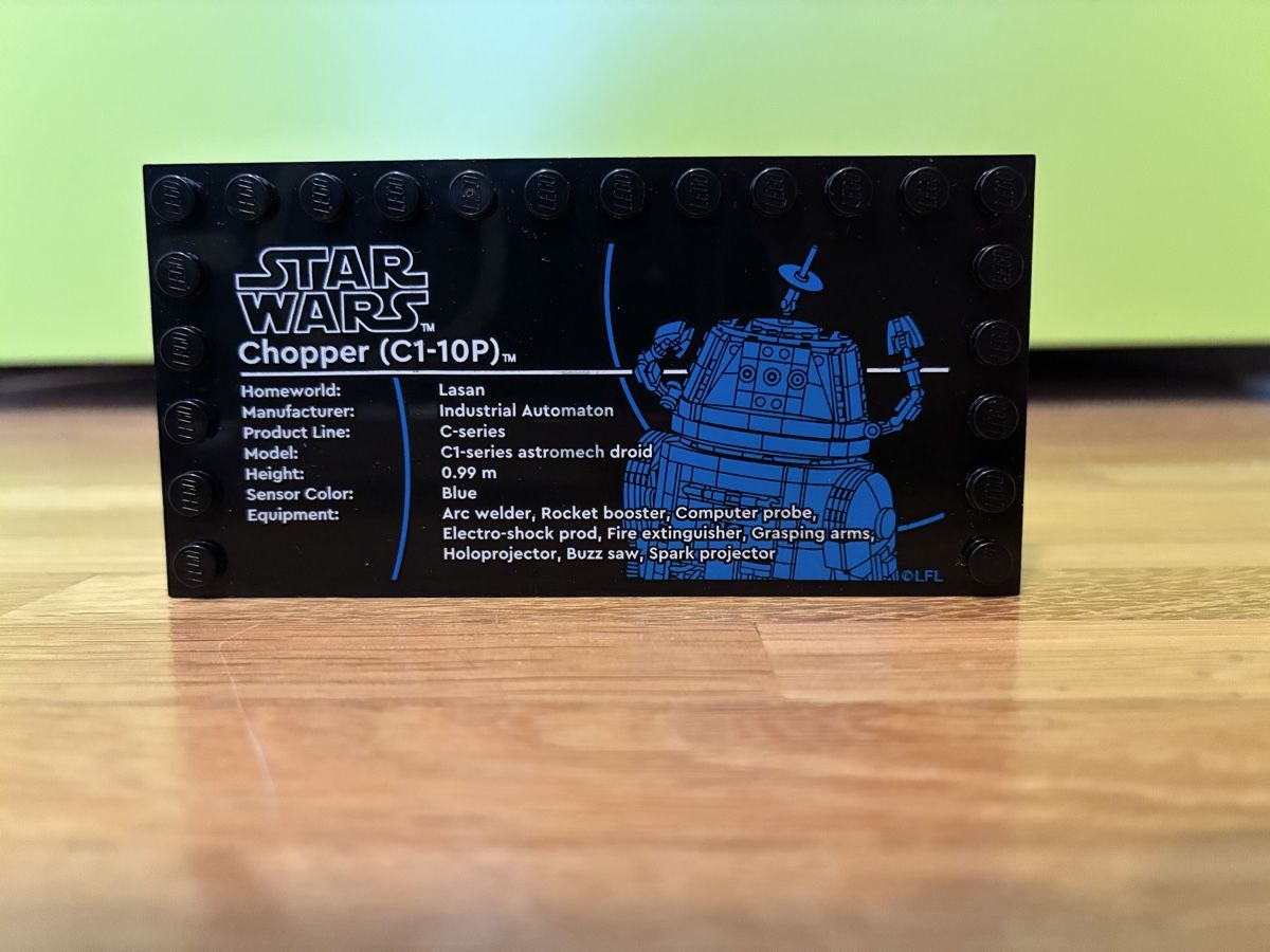 Lego Kit di costruzioni: Star Wars Chopper C1-10P – Usato da Lausanne venduto da zol_btv9 2