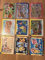 9x Rahmen Puzzles, 30-48 Teile für Fr 5.50 pro Puzzle