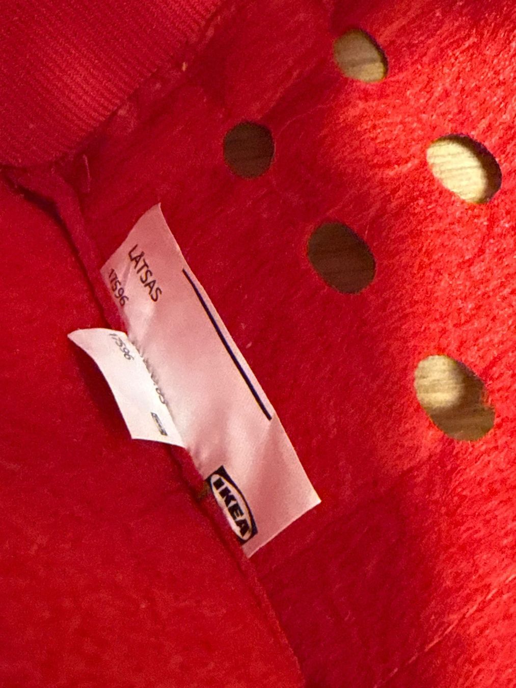 Ikea Giocattoli: IKEA LÄTSAS - Spielzeug Einkaufskorb-Set aus Stoff – Nuovo (secondo la descrizione) da Schönenwerd venduto da d.chiara 2