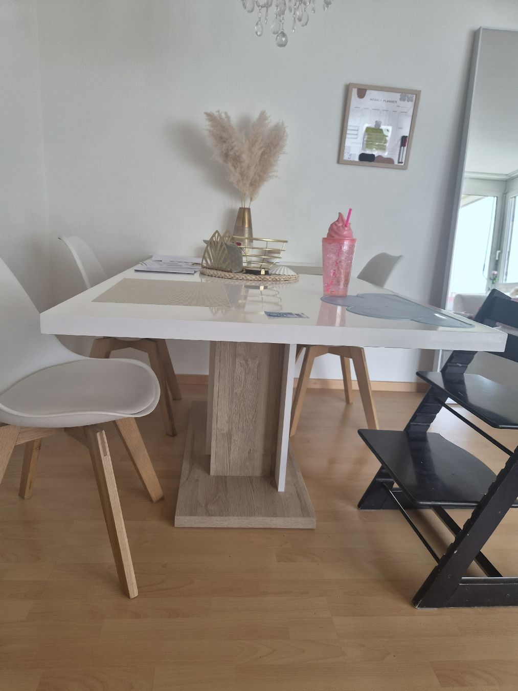 Set di tavolo e panche: Esstisch inkl 3 Stühle – Usato da Ebikon venduto da nu___ria