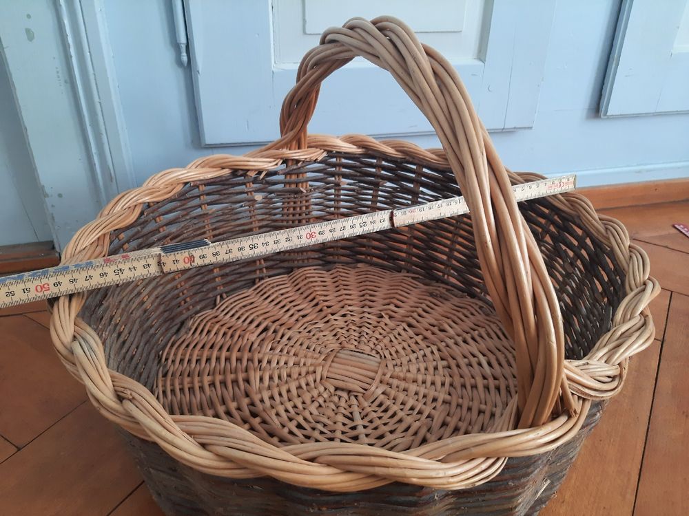 Weiden Korb Rund 50cm (Gebraucht) in Cham für CHF 1 – nur Abholung auf ...