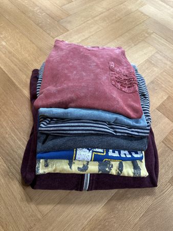 Marken-Shirts Langarm NEU - 7 Teile