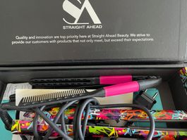 Straight Ahaed Glätteisen, flat iron aus den USA