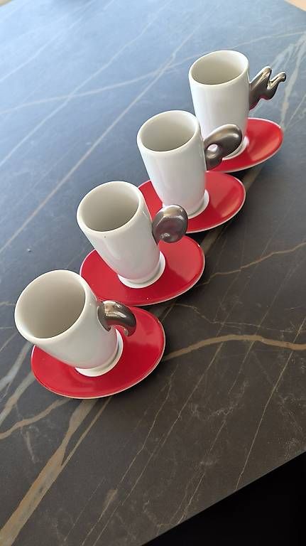 Tazze: 4er-Set Steinlin Espressotassen – Usato da Bülach venduto da nik_f7cm