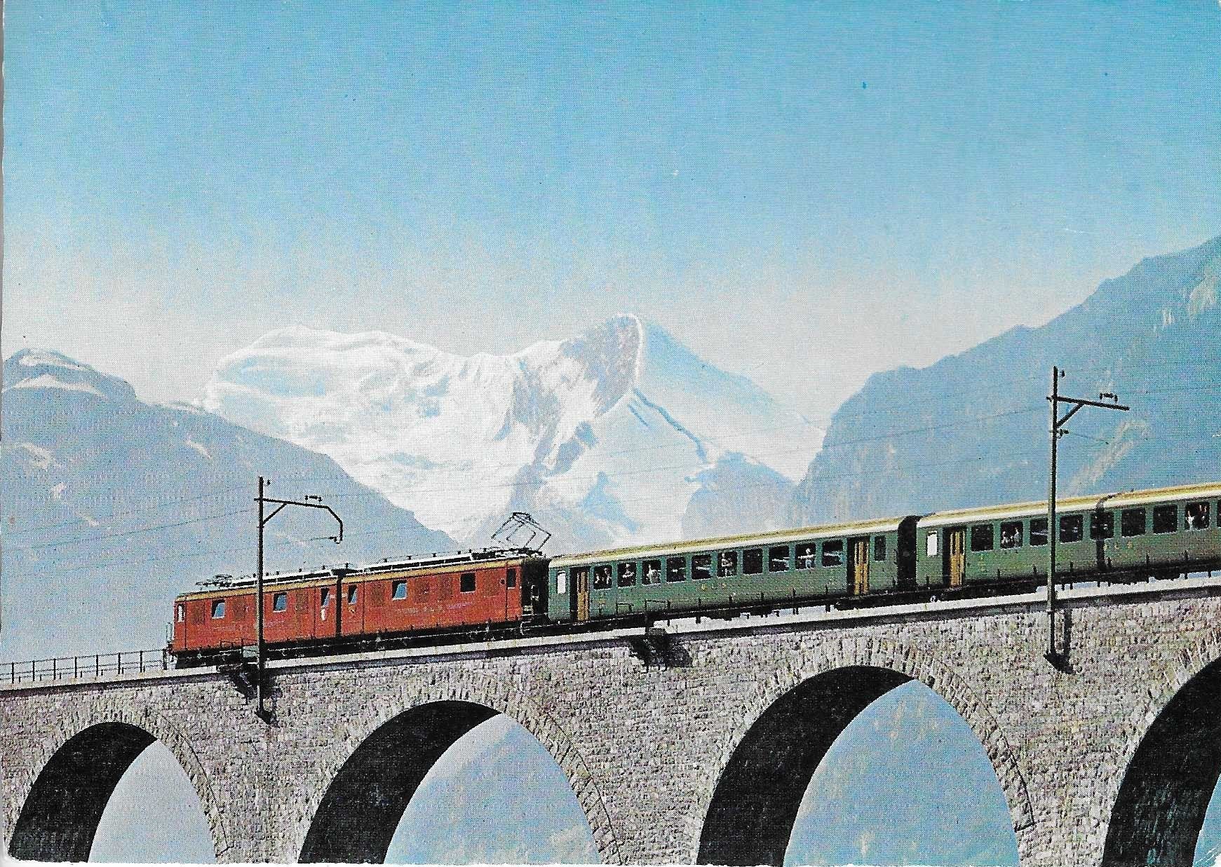 Cartoline postali: Bern-Lötschberg-Simplon-Bahn – Nuovo (secondo la descrizione) da Rothrist venduto da Stranglehold