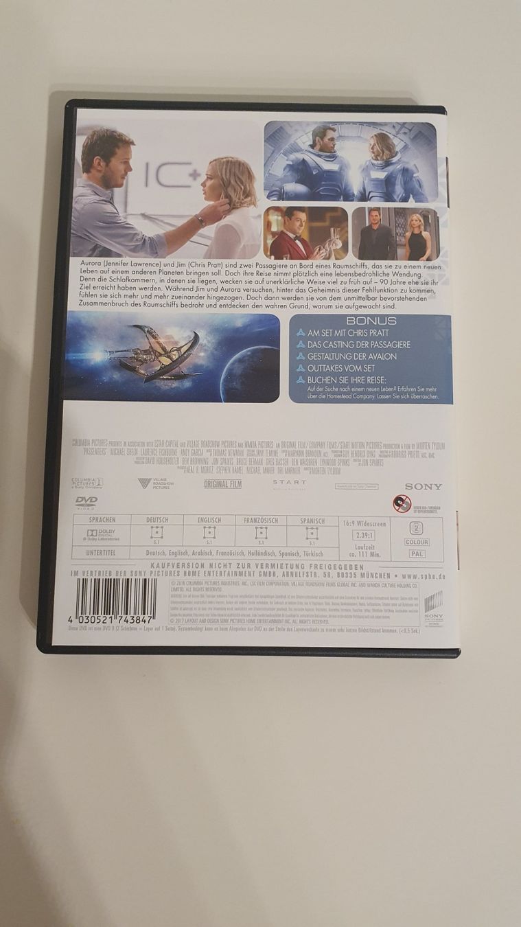 Tutti i DVDs: DVD Passengers – Usato da Schindellegi venduto da dak_hf6f 1