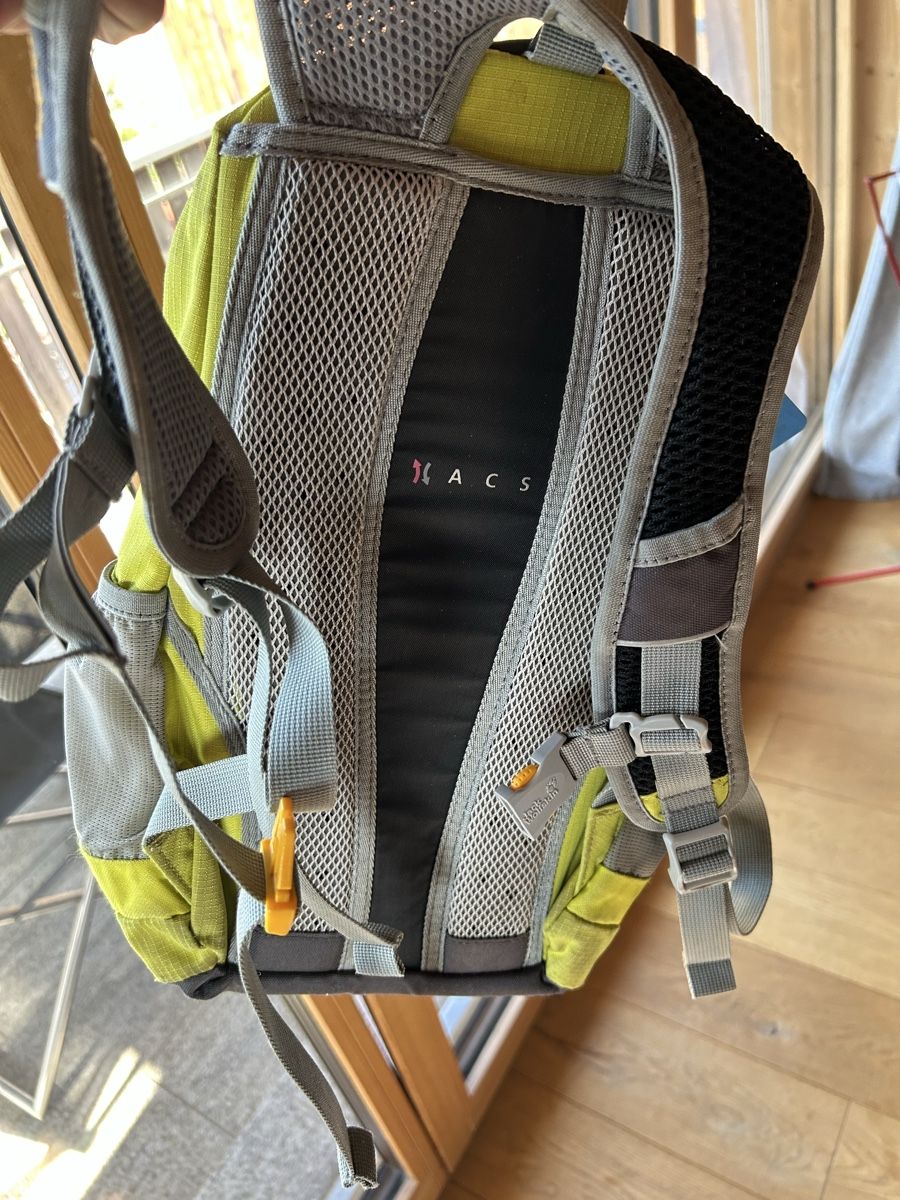 Borse & Zaini: Jack Wolfskin hiking backpack, green/grey. – Usato da Küttigen venduto da schneip3 2