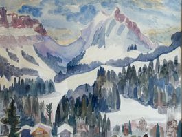 Aquarell von Maria Uebersax-Schklowsky