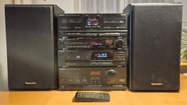Hifi-Anlage Technics, Vintage 90er, Top-Zustand