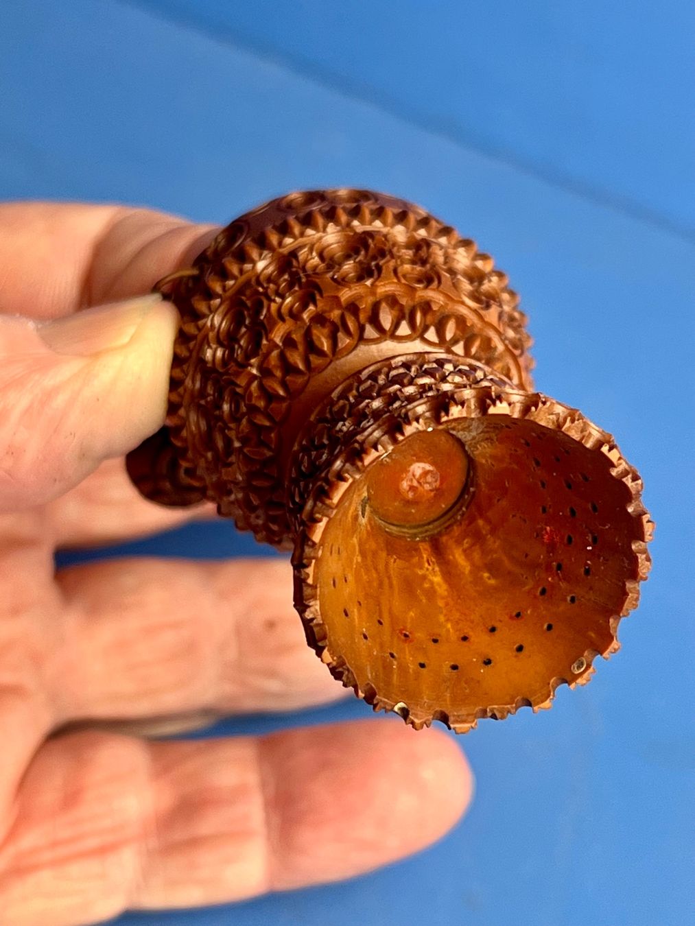 Tutte le decorazioni: Coquilla Nuss Körbchen ca.9 cm hoch. – Usato da Unterengstringen venduto da Gustav03 5