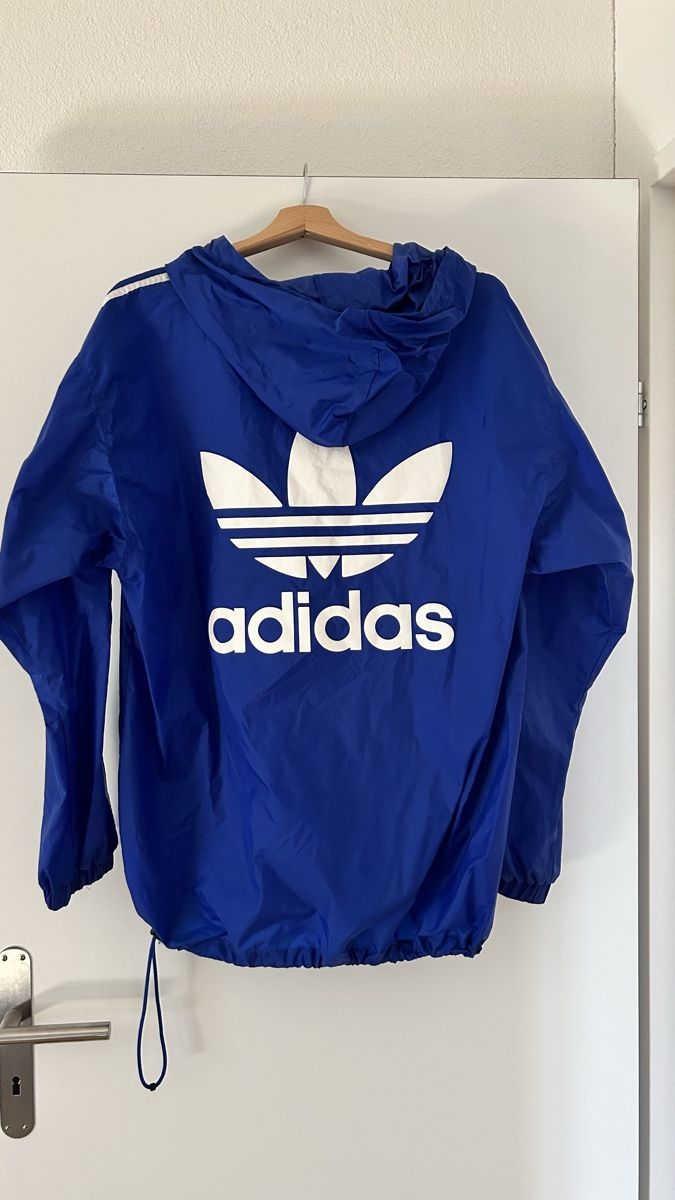 Adidas Vestes: adidas Bold Blue Pullover Poncho Windbreaker Jacket – D'occasion à Weinfelden par nin_rm78
