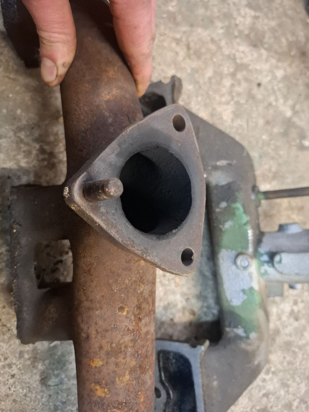 Altro per industria metallurgica: Ansaug und Auslaskrümmer Bührer PF18 Ebro – Usato da Aeschau venduto da Elu2000 1