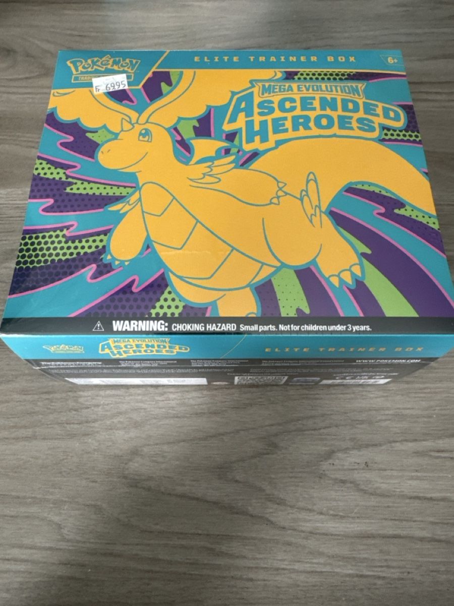 Pokémon Carte collezionabili: ASCENDED HEROES ETB ENG – Nuovo e nell'imballaggio originale da Riazzino venduto da bar_f9fn 4