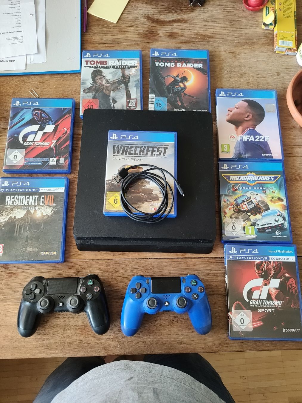 Sony Konsolen: PS 4 inkl.Controller+ div.Games – Gebraucht aus Benken SG von Mahony2 1