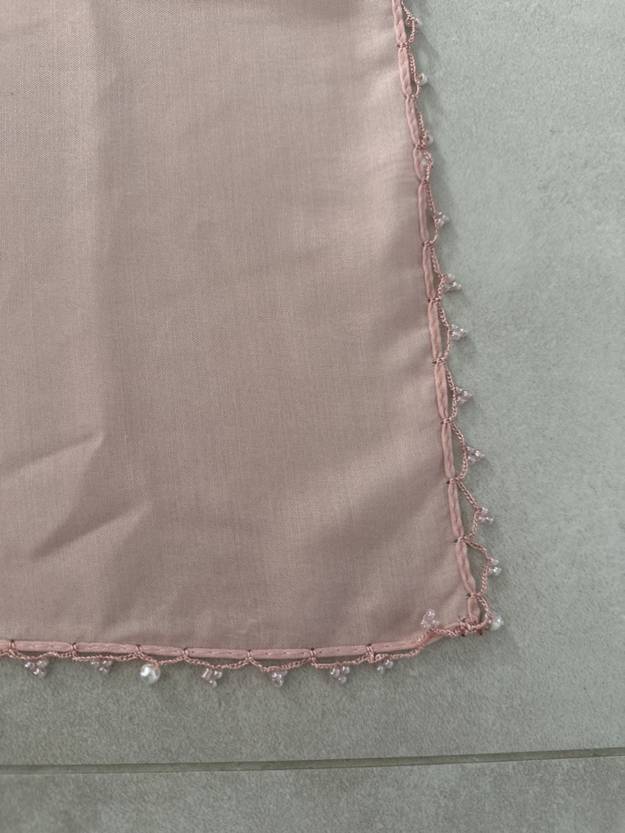 Foulards, Tücher & Schals: Rosa Tuch mit Verzierung – Neu (gemäss Beschreibung) aus Zug von Hehe 2