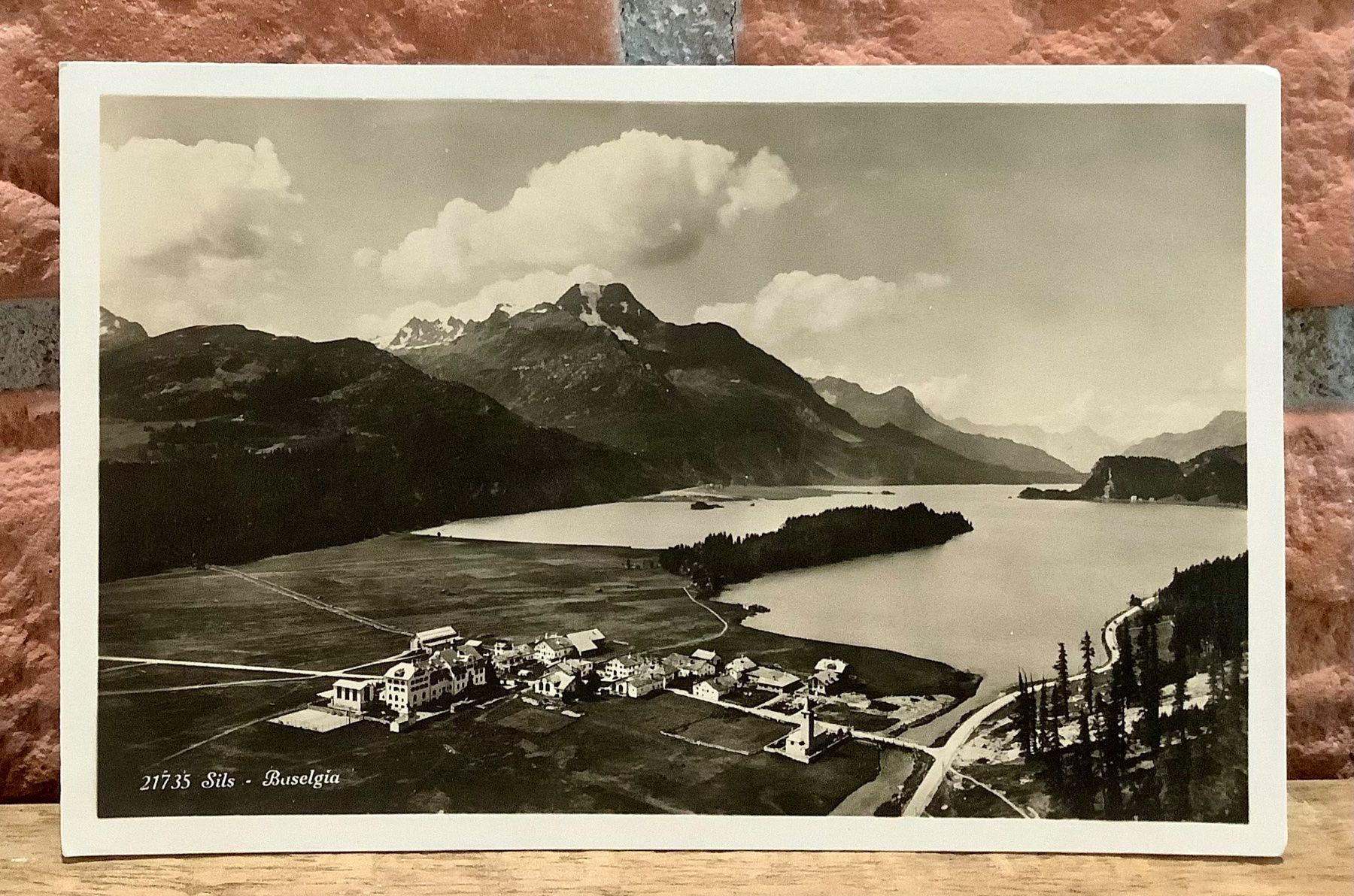 Cartoline postali: SILS -BASELGIA & Silsersee - Engadin – Usato da Root venduto da ENGLAND-TREASURES