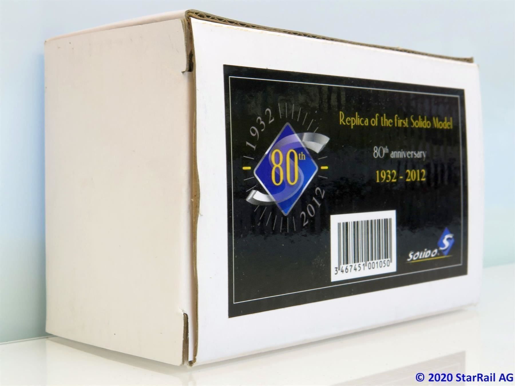 Solido Modellini d'auto: Solido 80th anniversary 1932-2012 – Nuovo (secondo la descrizione) da Ennetbaden venduto da StarTrain 3