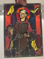 Glasfenster Heilige Franz von Assisi 