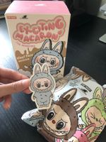 Pop Mart Labubu V1 Macarons - Sea Salt Coconut (check card)