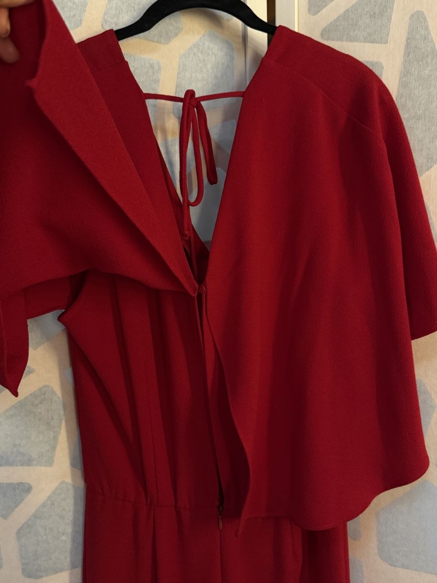 Jumpsuits: Great red evening jumpsuit. S – Gebraucht aus Grund b. Gstaad von PlageNeige 5