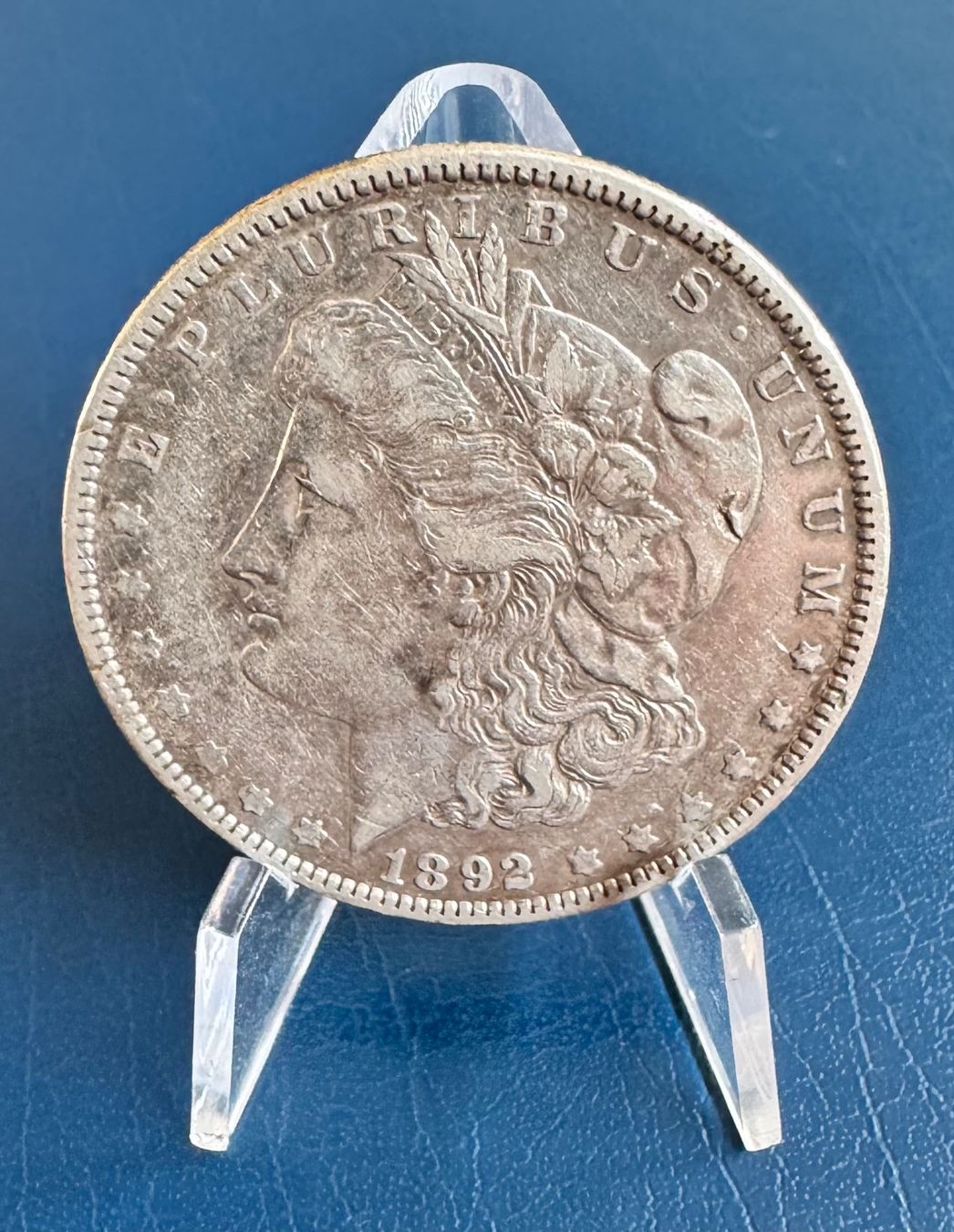 Alle Münzen: U.S.A. Morgan Silber Dollar 1892 * – Gebraucht aus Ebikon von Dmasterx