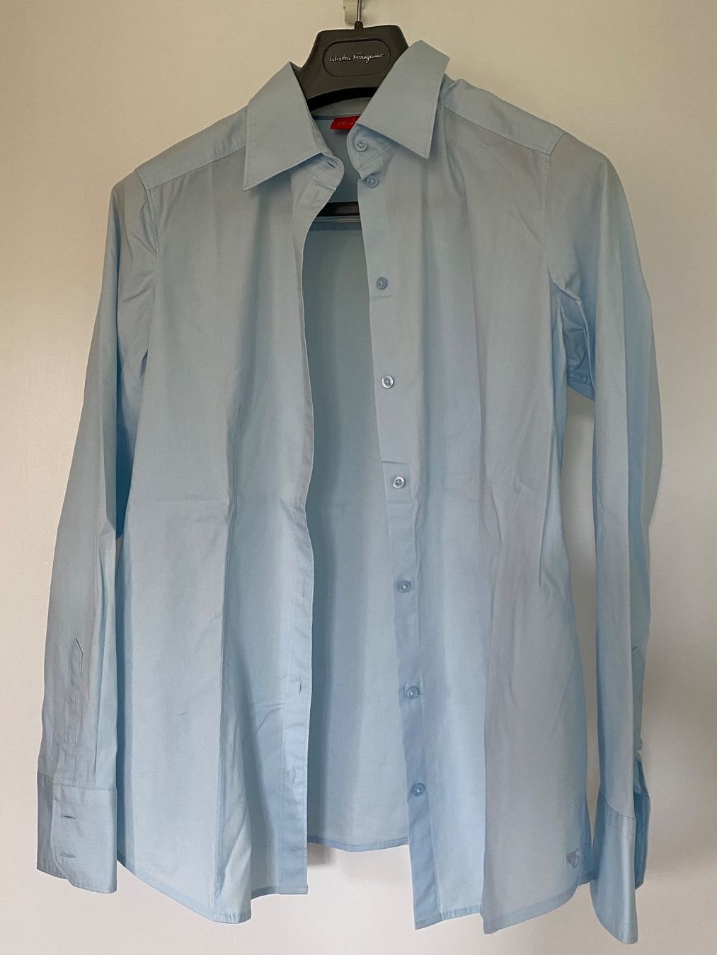 Esprit Camicette: ESPRIT Hemdbluse Baumwolle - zartes Hellblau – Usato da Besazio venduto da lionheart63 3