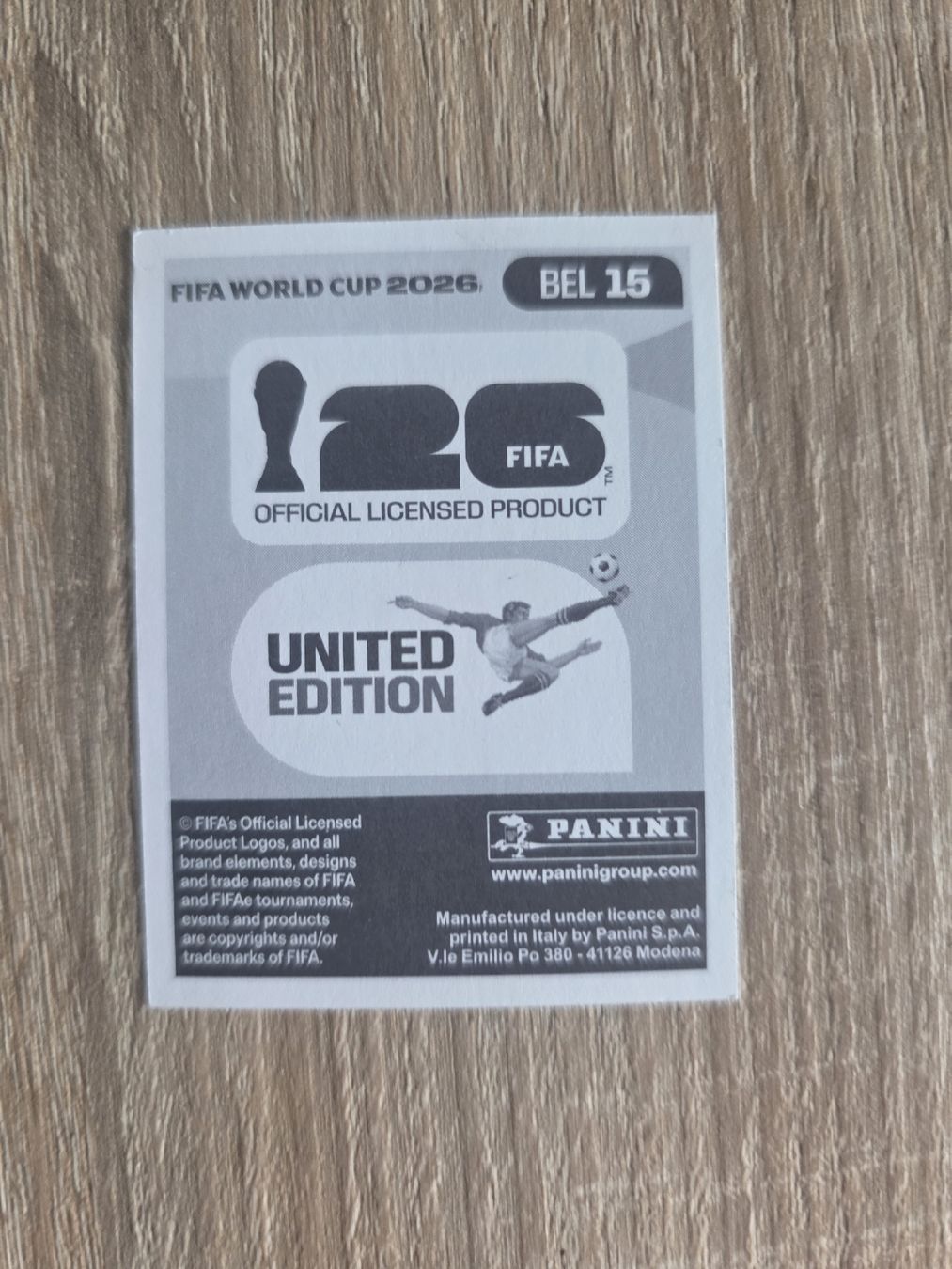 Panini Carte collezionabili: Panini Sticker BEL15 – Nuovo (secondo la descrizione) da Kriens venduto da Caroline_Schweiz 1