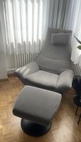 Relaxsessel mit Hocker