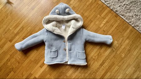 Baby Jacke Carter's blau mit Kapuze Grösse 18 Monate 