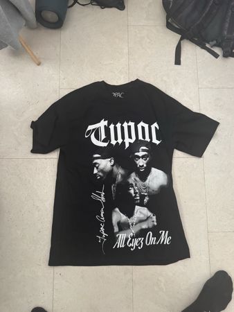 T-Shirt Tupac Shakur All Eyes On Me schwarz M