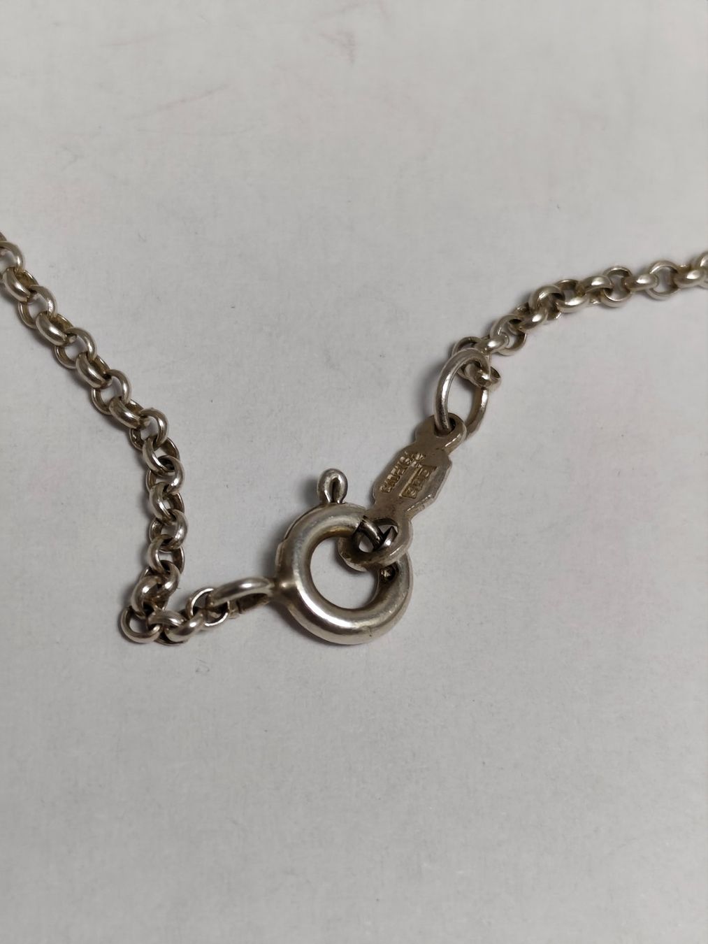 Catenine: Filigrane Vintage solid Silberkette Panzerkette #A9 – Usato da Châtelaine venduto da Tropic.Watch2 2