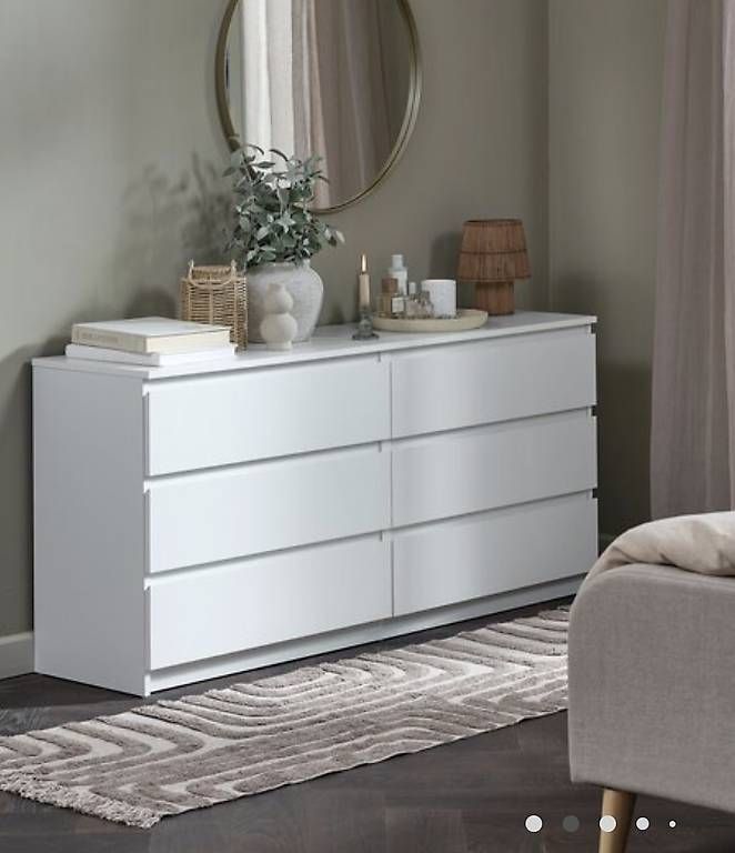 Jysk Commodes: Kommode JYSK weiss / 6 Schubladen – D'occasion à Neuenkirch par Yasii16 1