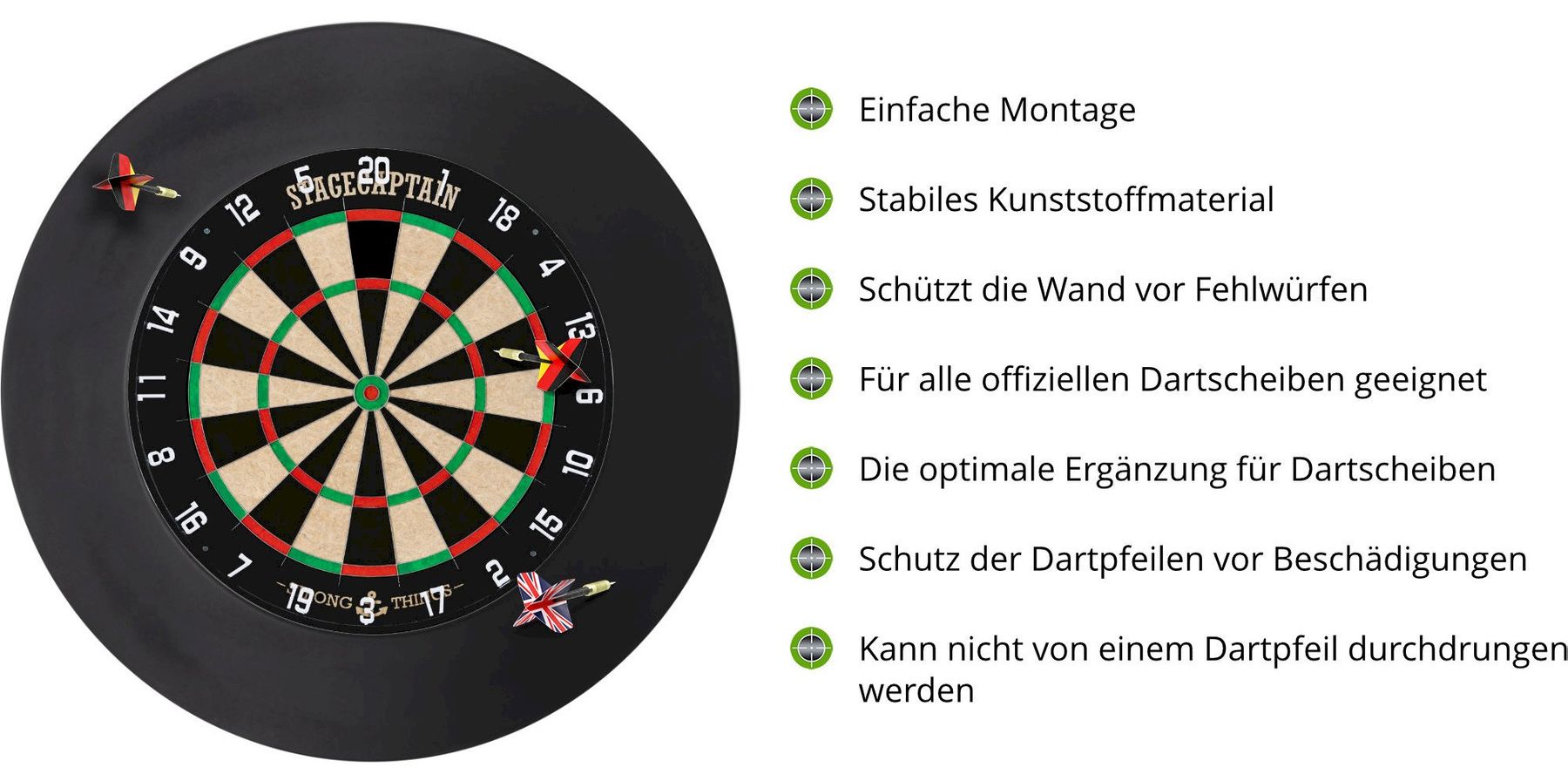 Dart: Stagecaptain DBS-1715C Dartscheibe Set – Neu und originalverpackt aus Bottighofen von zaap 6