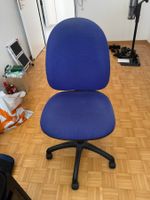 Bürostuhl blau gebraucht