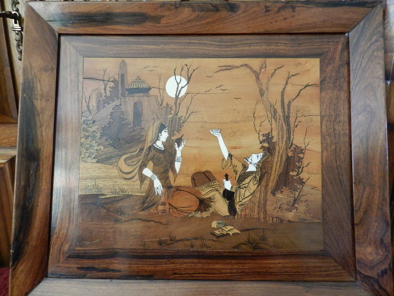 Dipinti: Vintage Bild aus Holz 1975er – Usato da Emmenbrücke venduto da Ulisse-22 1